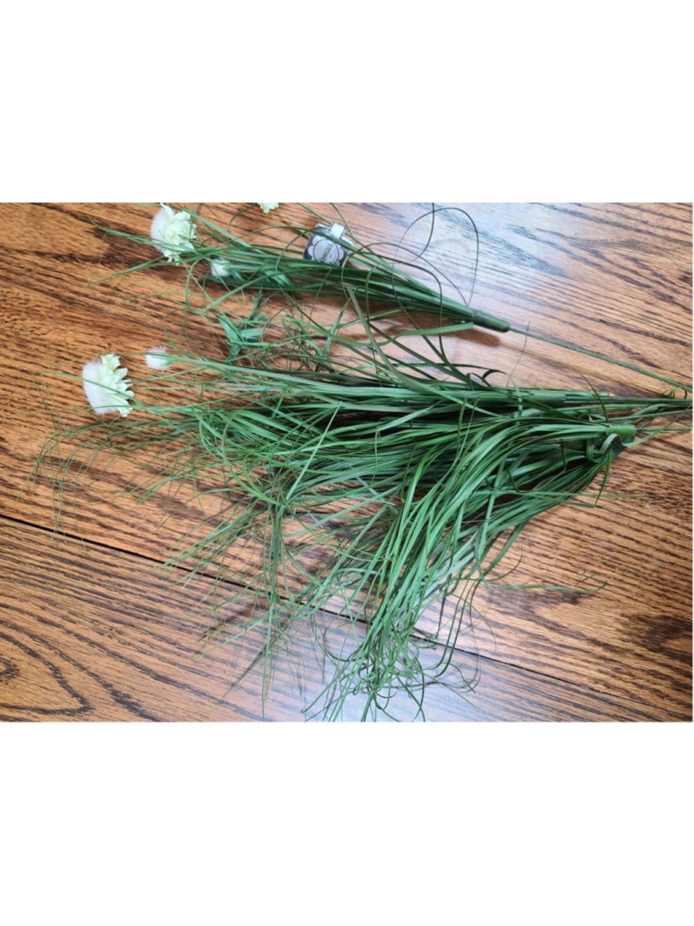 Bundle of 11 Artificial Faux Grass Greenery Stems Floral Pick Decor - Picture 5 of 6
